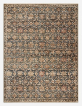 Molly II Rug by Amber Lewis x Loloimodern color block patchwork rug