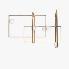 Mondrian Glass Ceiling Lightrustic chandelier,bedroom chandelier 