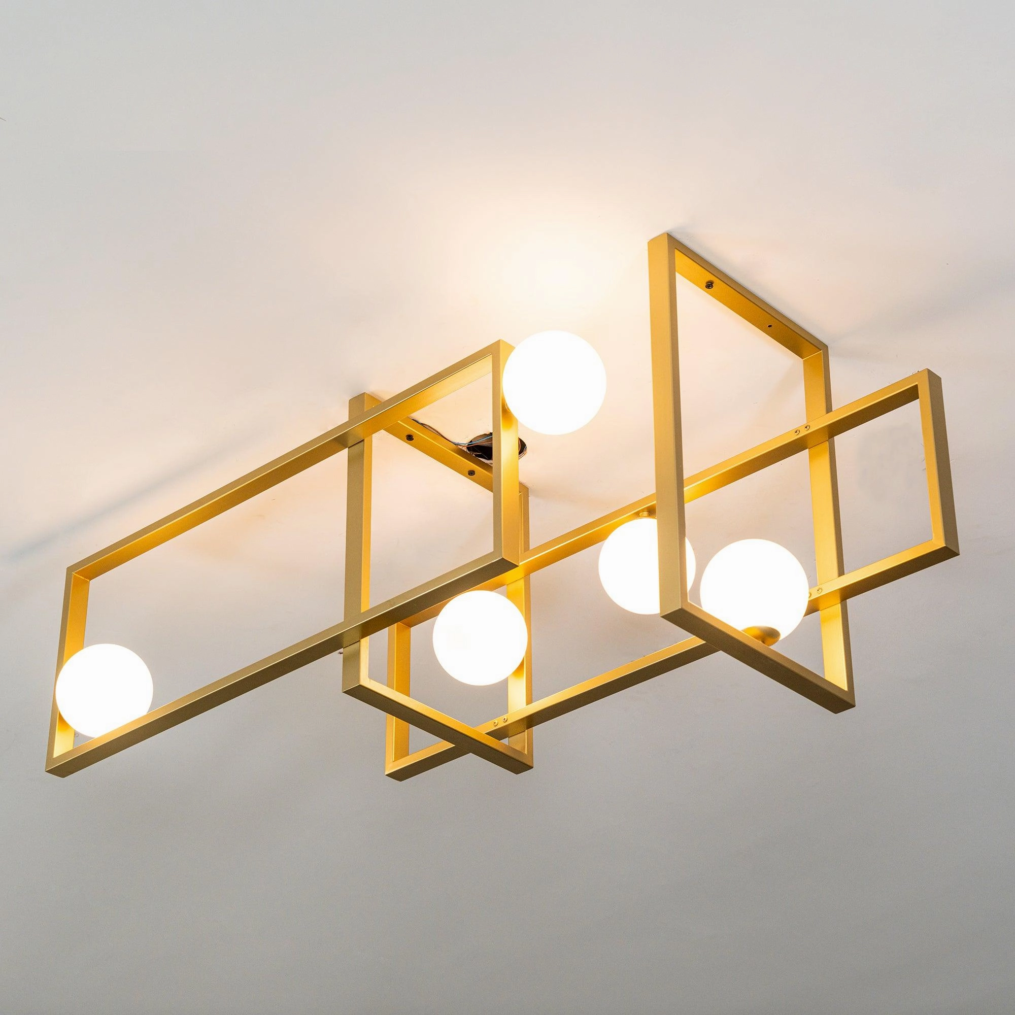 Mondrian Glass Ceiling Light