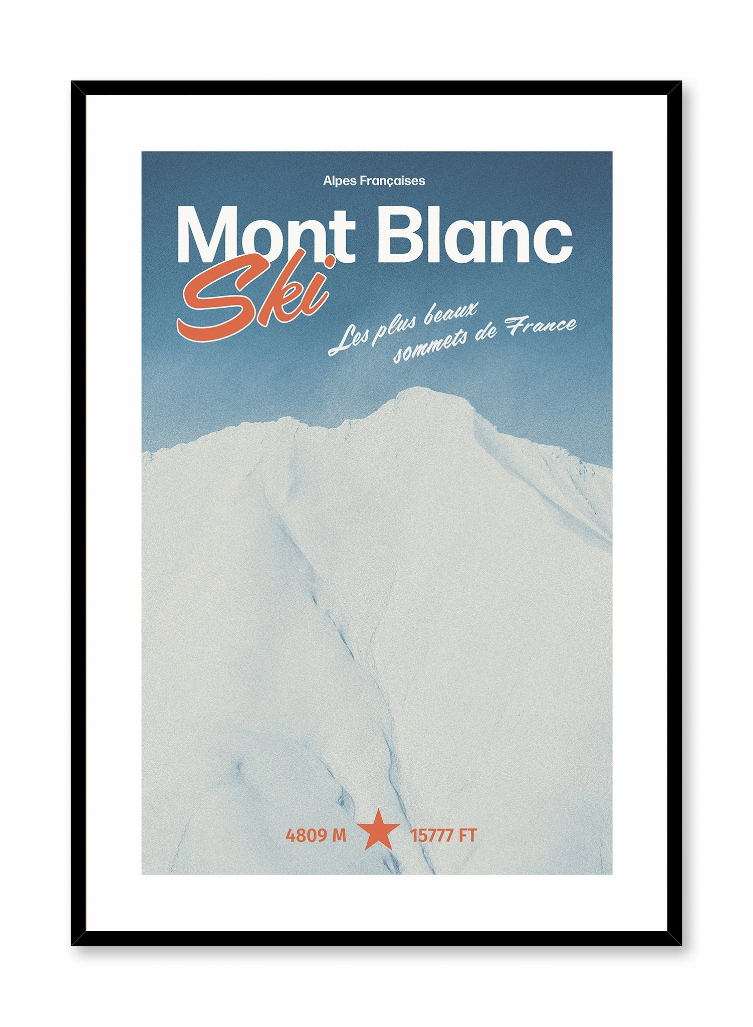 Mont Blanc, Posterpop culture themed posters