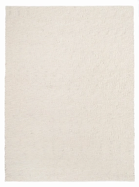 Monti Cream Textured Handmade Wool Rugmodern color block patchwork rug