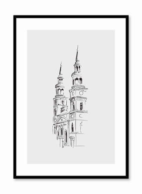 Montreal Church, Posterpop culture themed posters