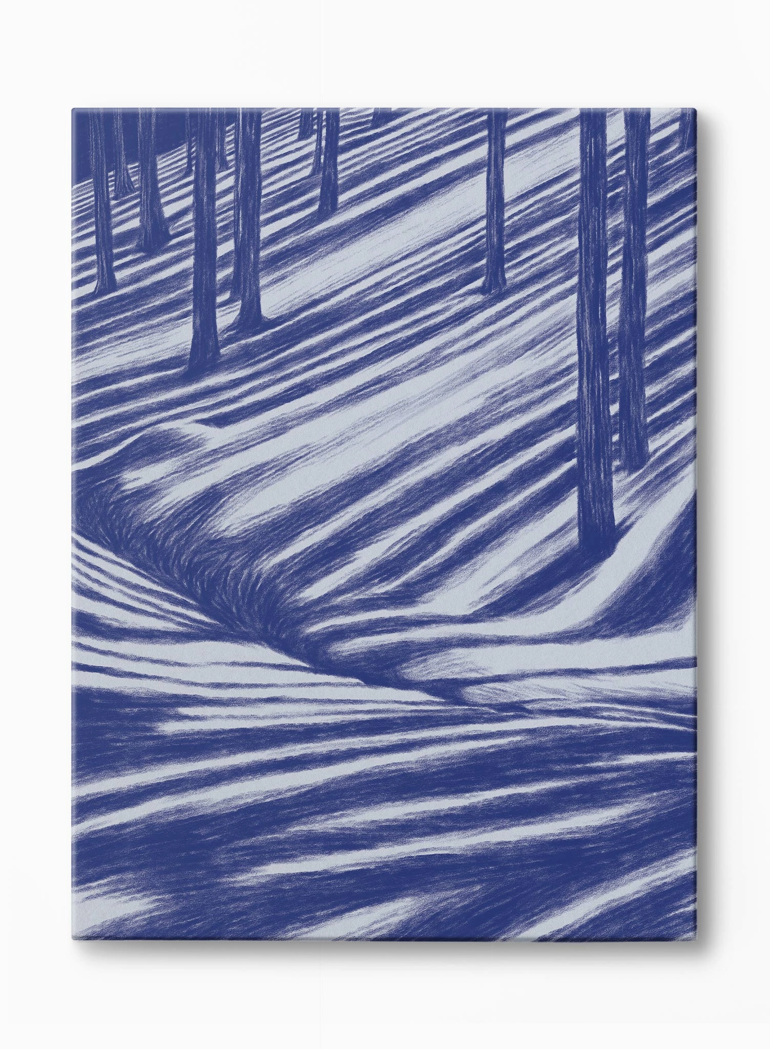 Moonbeam Hike, Canvasindoor decorative canvas print