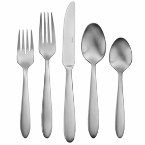 Mooncrest 65 Piece Flatware Seteco-friendly bamboo fiber tableware set 