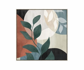 Moonlit Vines Oil Paintingnordic style wall decor