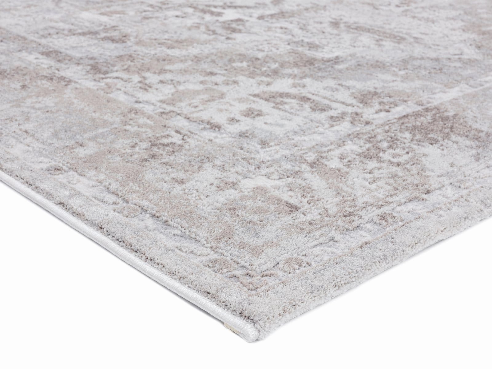 Morgan Beige and Brown Transitional Distressed Medallion Runner Rug *NO RETURNS UNLESS FAULTY