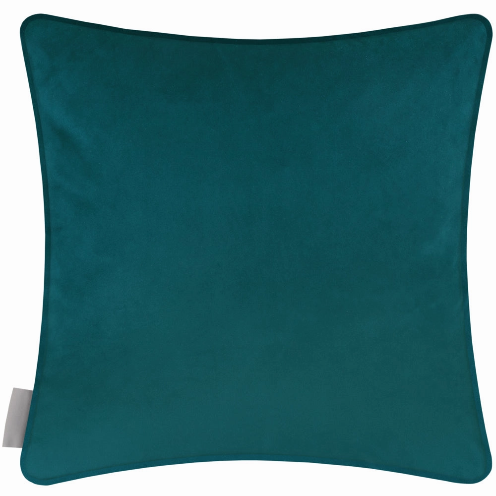 Morning Chorus Printed Square Cushion Cream