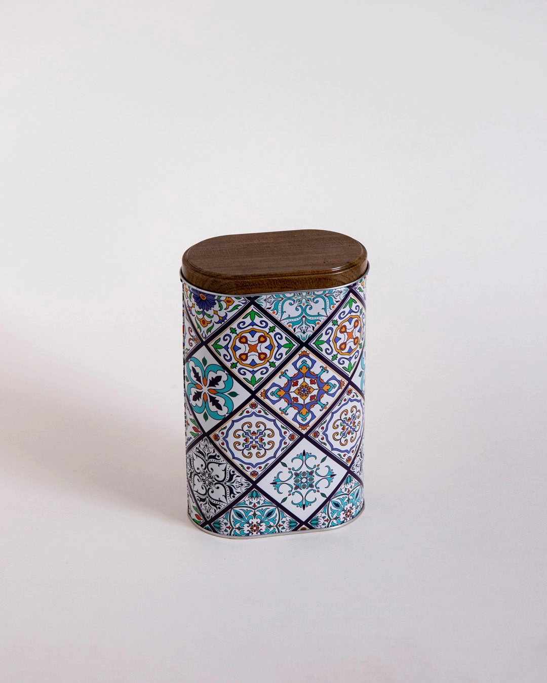 Moroccan Patterned Storage Canister - Set Of 2