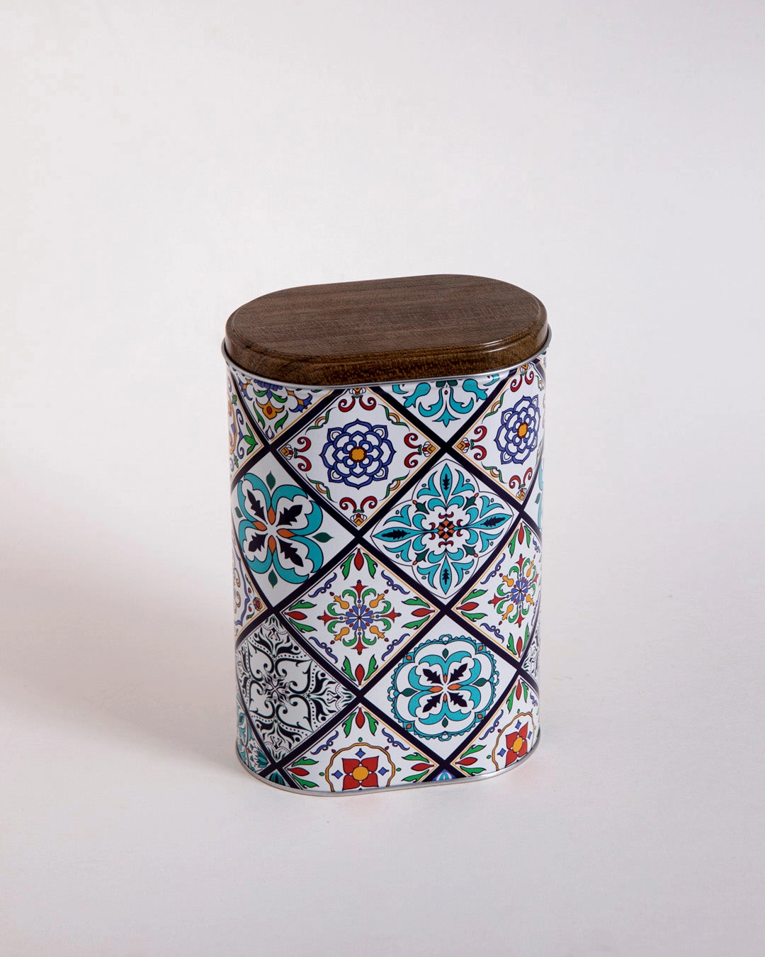 Moroccan Patterned Storage Canister - Set Of 2