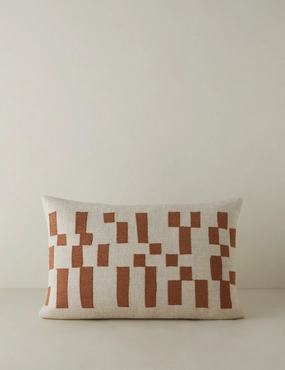 Mosaic Embroidered Pillow by lan Byrdbedding sets ,throw blankets 