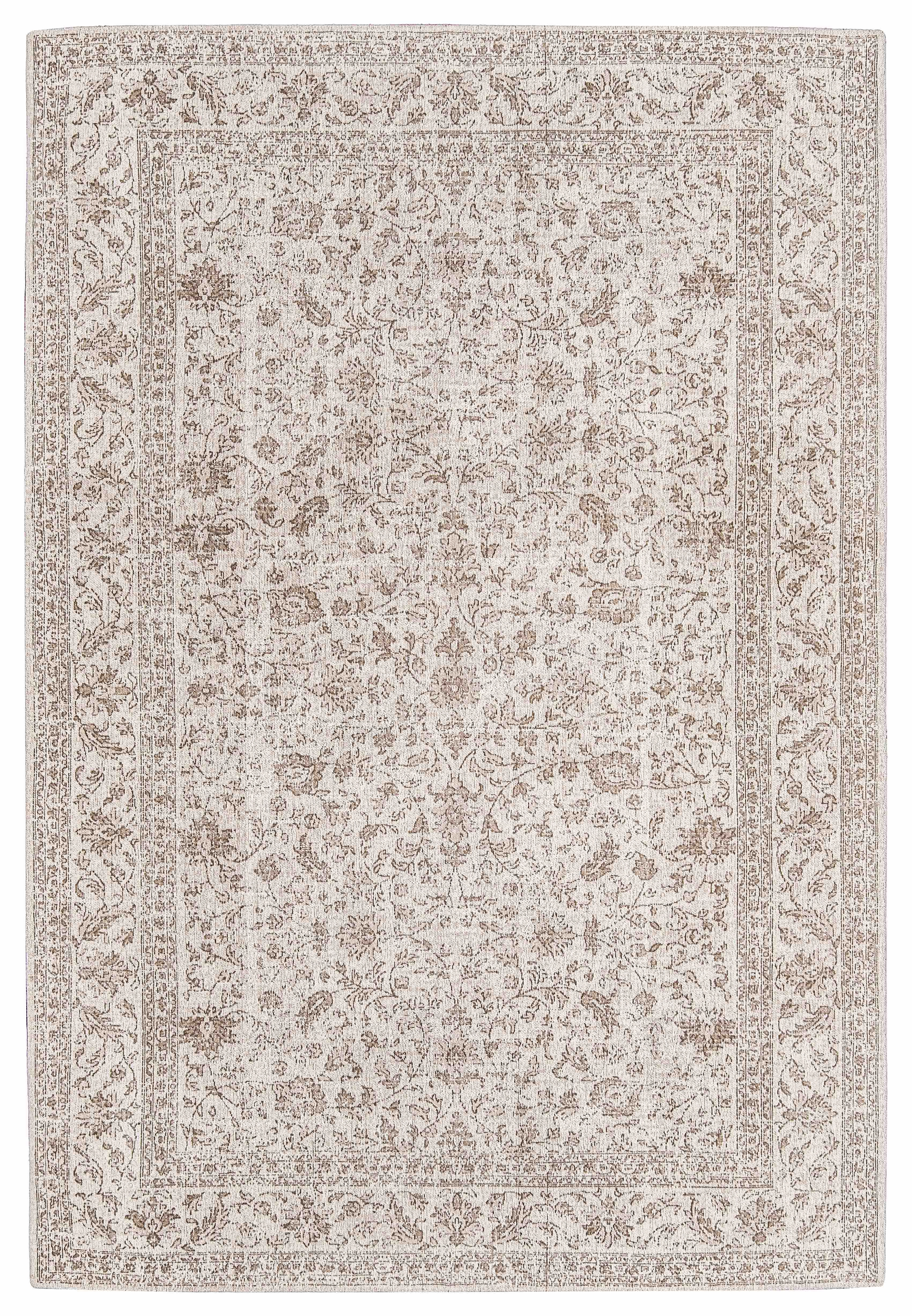Moselle Beige and Brown Floral Distressed Rugmodern color block patchwork rug