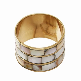 Mother Pearl Nap Ring Holderhome decor ,wall decor 