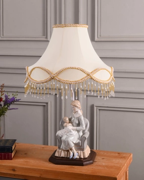 Mothers Embrace - Fine Porcelain Table Lampmodern wall lamp,smart wall lamp