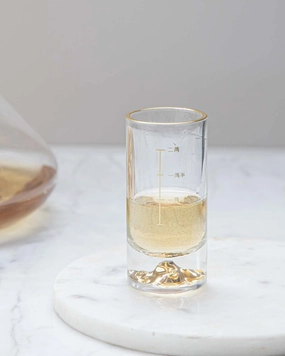 Mountain Gold Foil Drinking Glasses - Set Of 2modern kitchen decor ,kitchen dinner set ,dinnerware 
