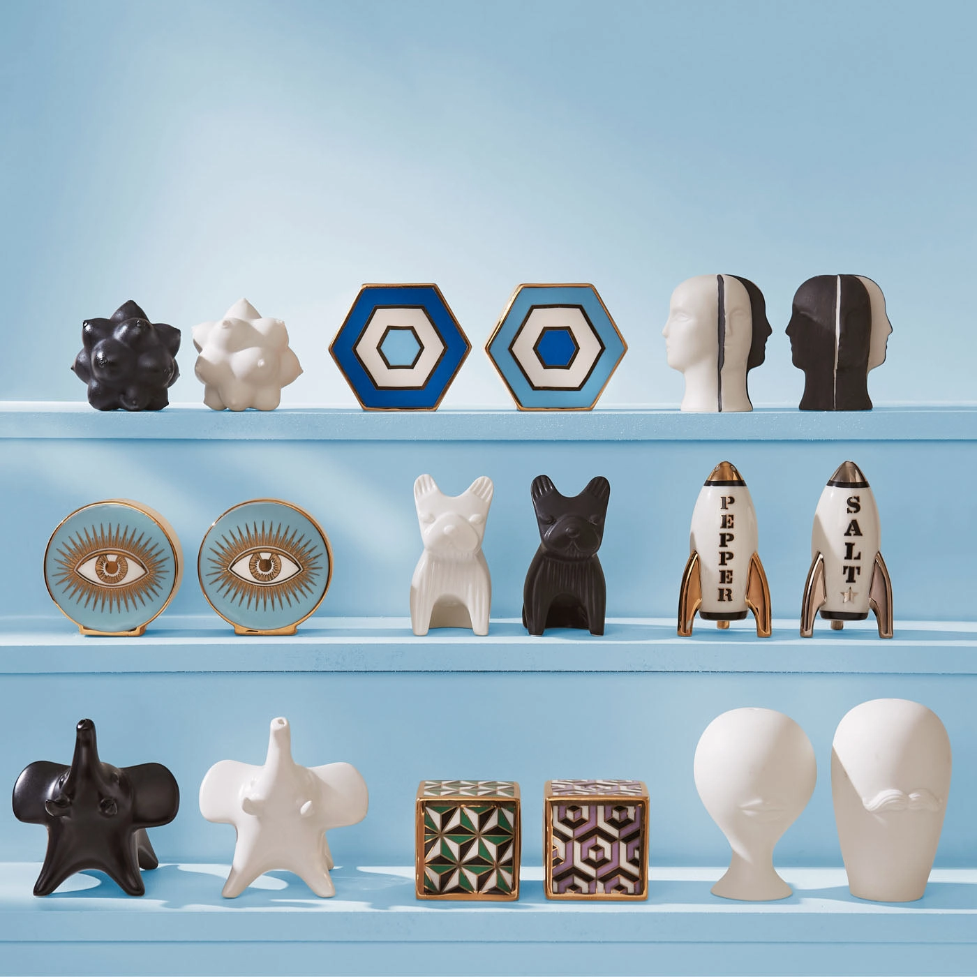 Mr. & Mrs. Muse Salt & Pepper Set