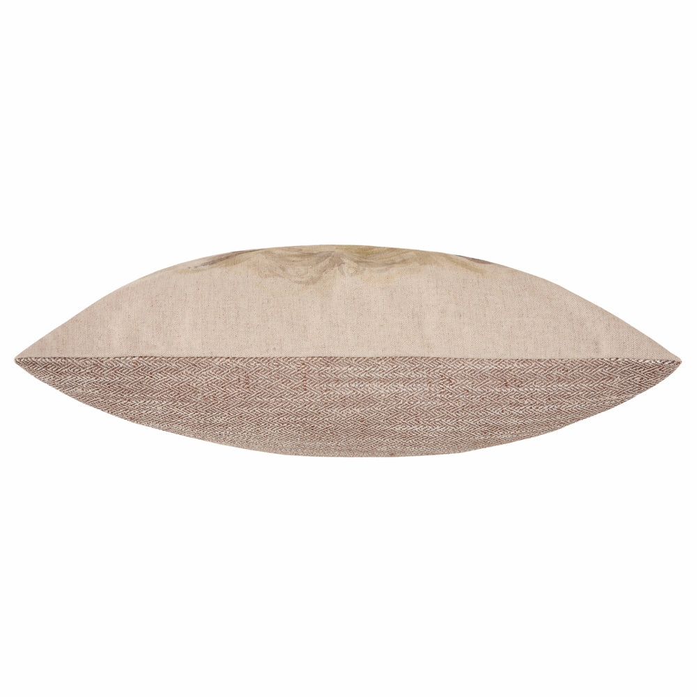 Mr Wooly Printed Cushion Natural