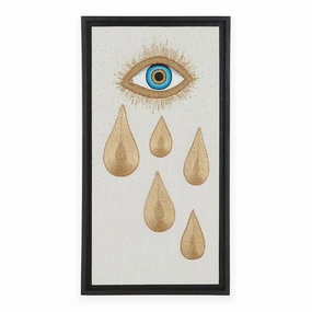 Muse Eye Tear Beaded Artnordic style wall decor