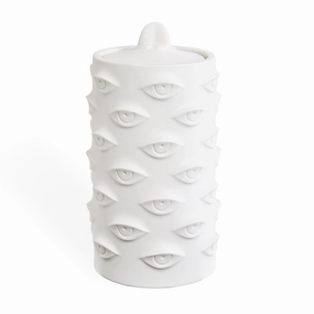 Muse Eyes Cookie Jarglass jar ,jar with lid 