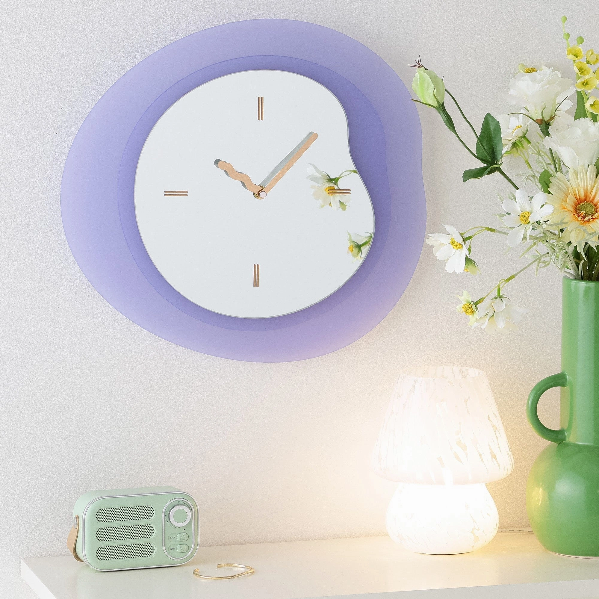 Mushroom Lamp White