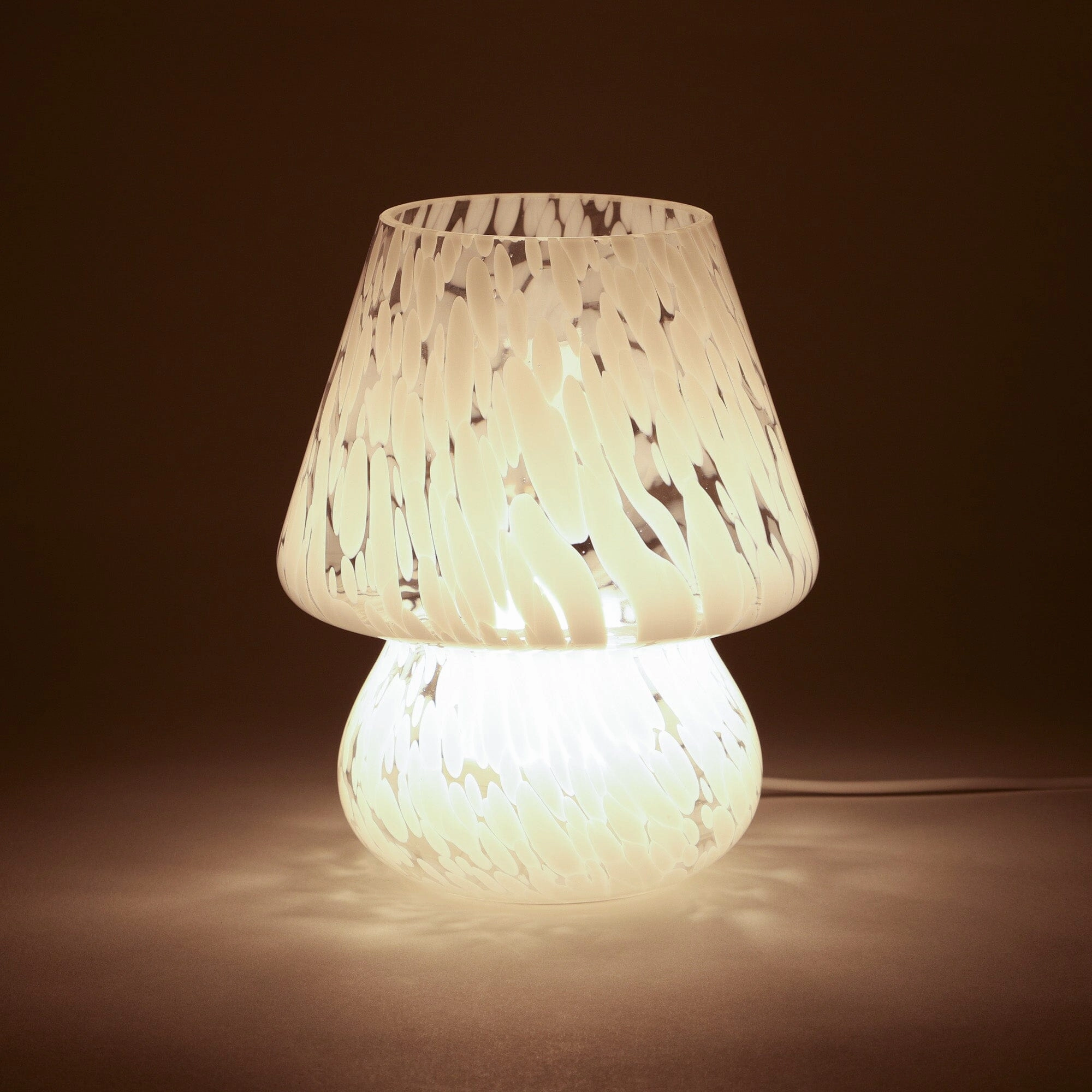 Mushroom Lamp White