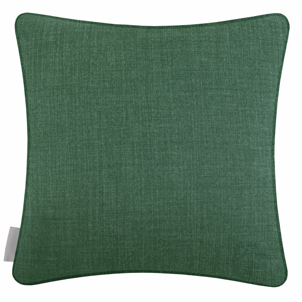 Mussel Shells Printed Piped Cushion Marine