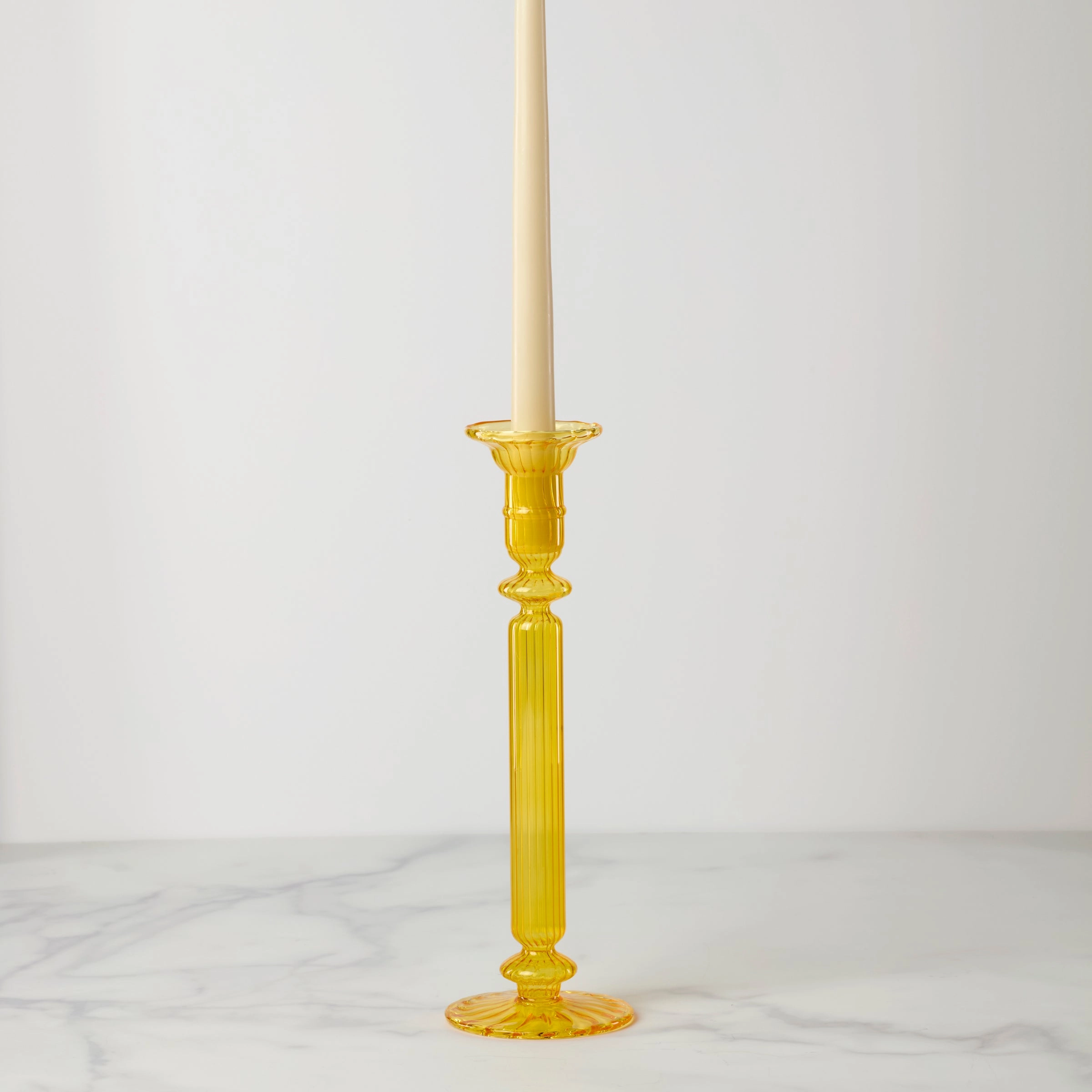 Nalia Candlestick Holder - Daffodil