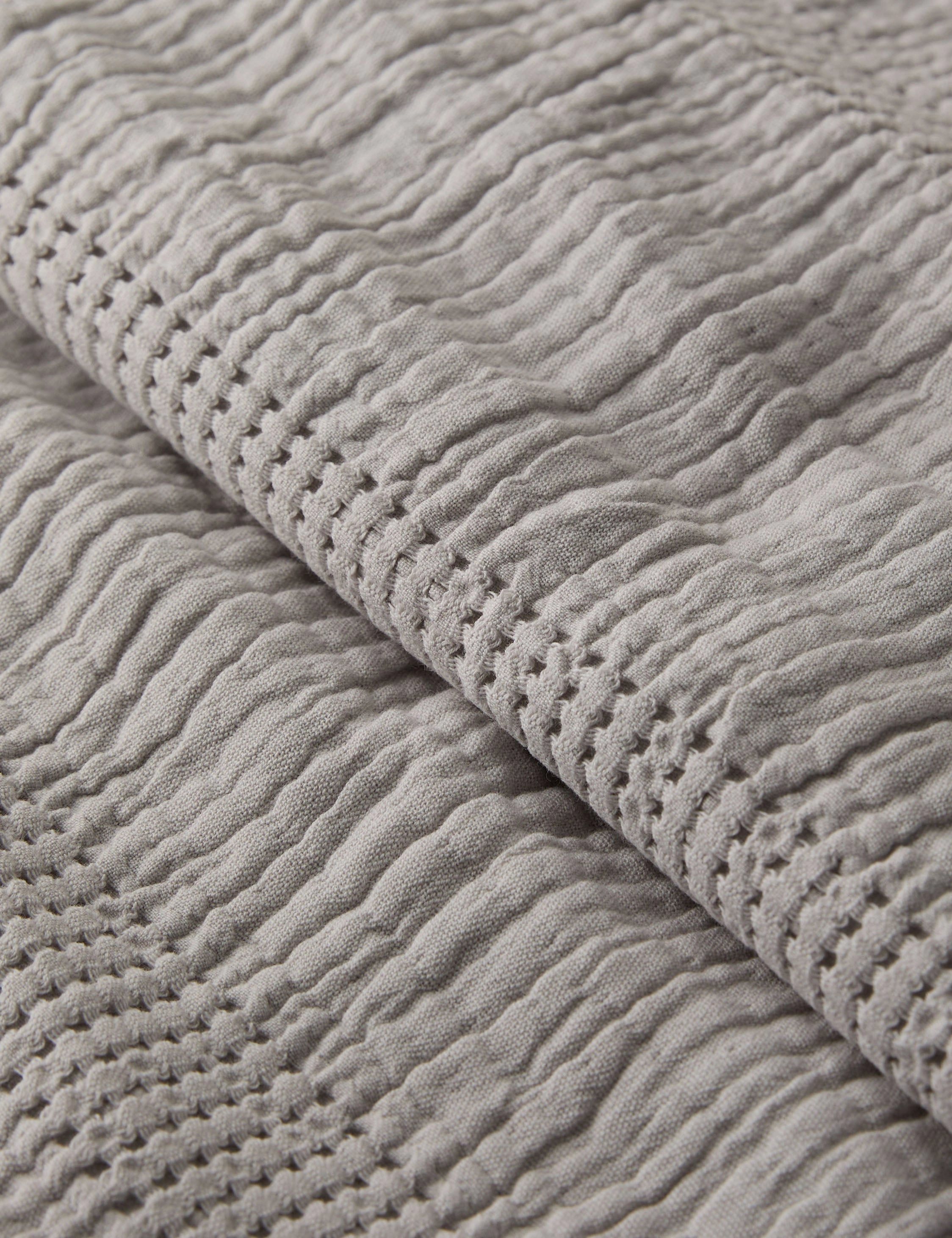 Nantucket Cotton Matelass Coverlet by Pom Pom at Home