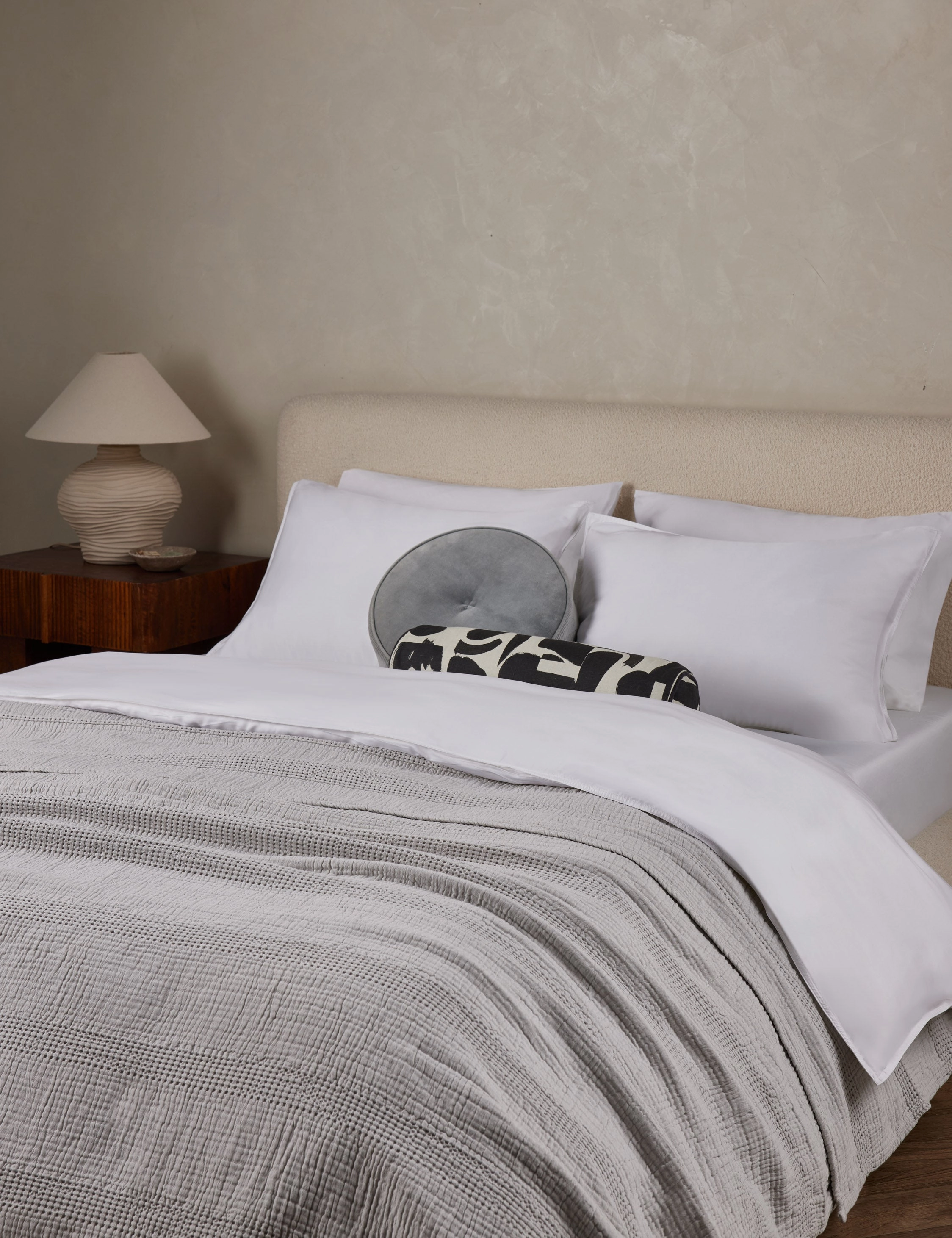 Nantucket Cotton Matelass Coverlet by Pom Pom at Home