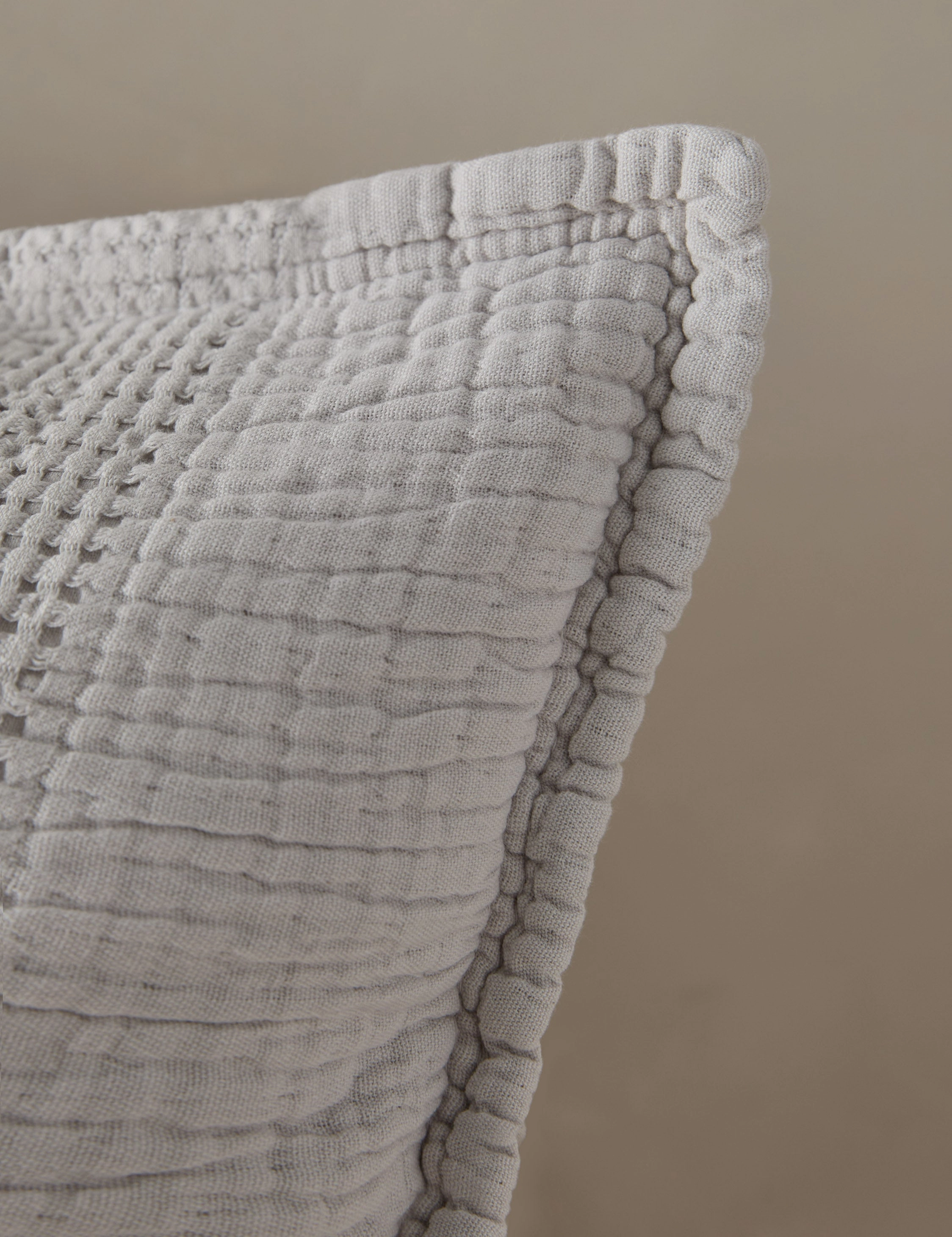 Nantucket Cotton Matelass Sham by Pom Pom at Home
