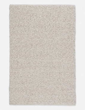 Natalio Handwoven Wool-Blend Rugmodern color block patchwork rug