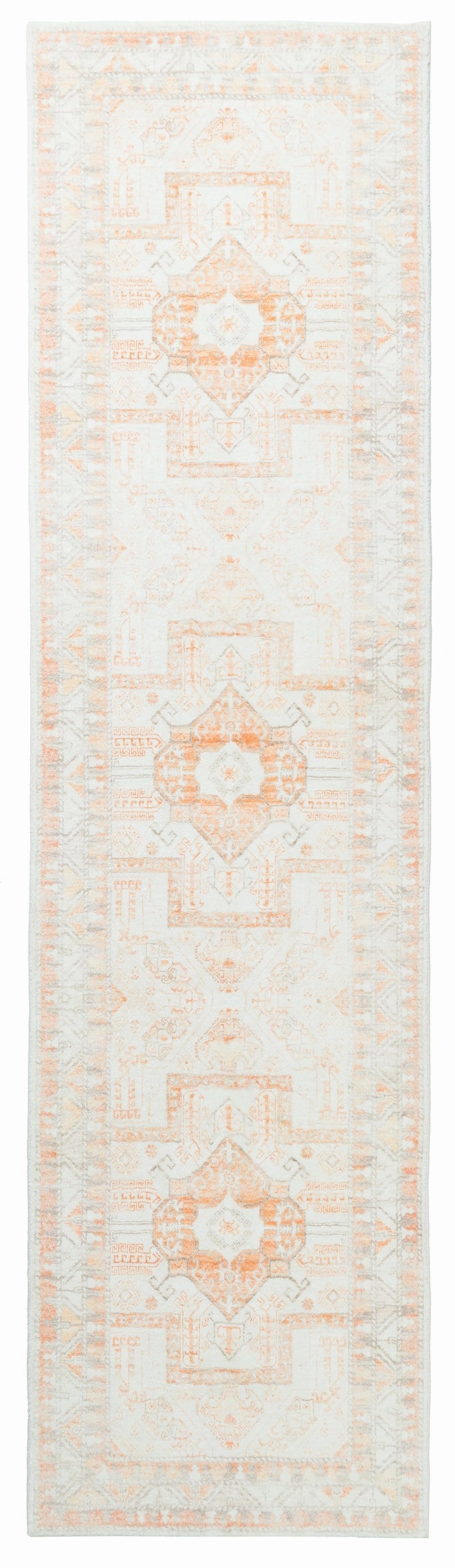 Natalya Orange Washable Runner Rug *NO RETURNS UNLESS FAULTYmodern color block patchwork rug