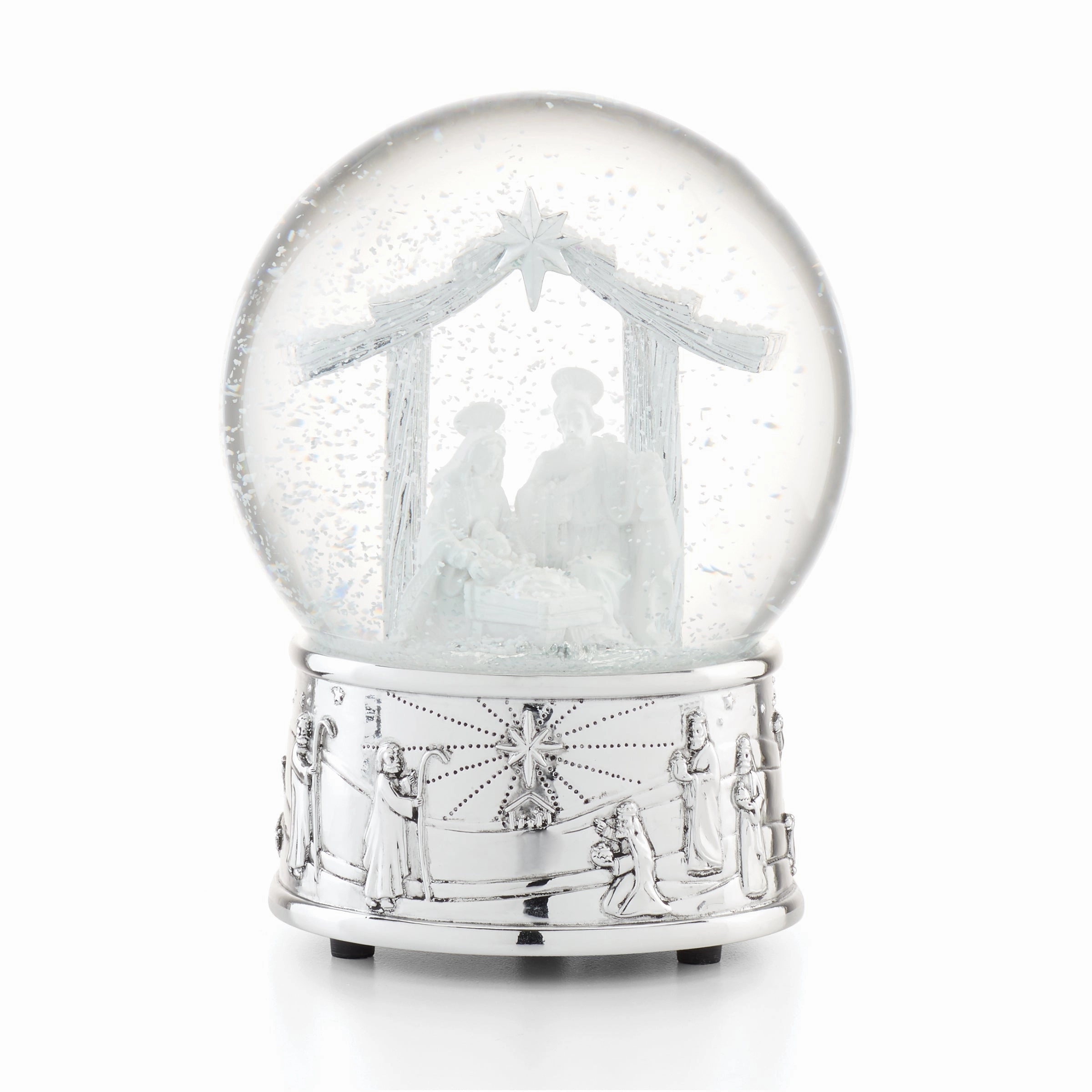 Nativity Musical Snow Globe