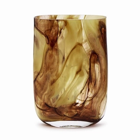 Natural Swirl Blown Vase - Largenordic minimalist vase