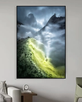 Nature Ethereal 3D Abstract Oil Paintingnordic style wall decor