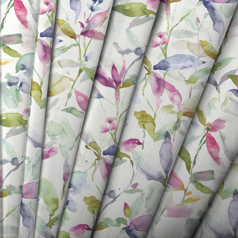 Naura Printed Cotton Made to Measure Roman Blinds Summer