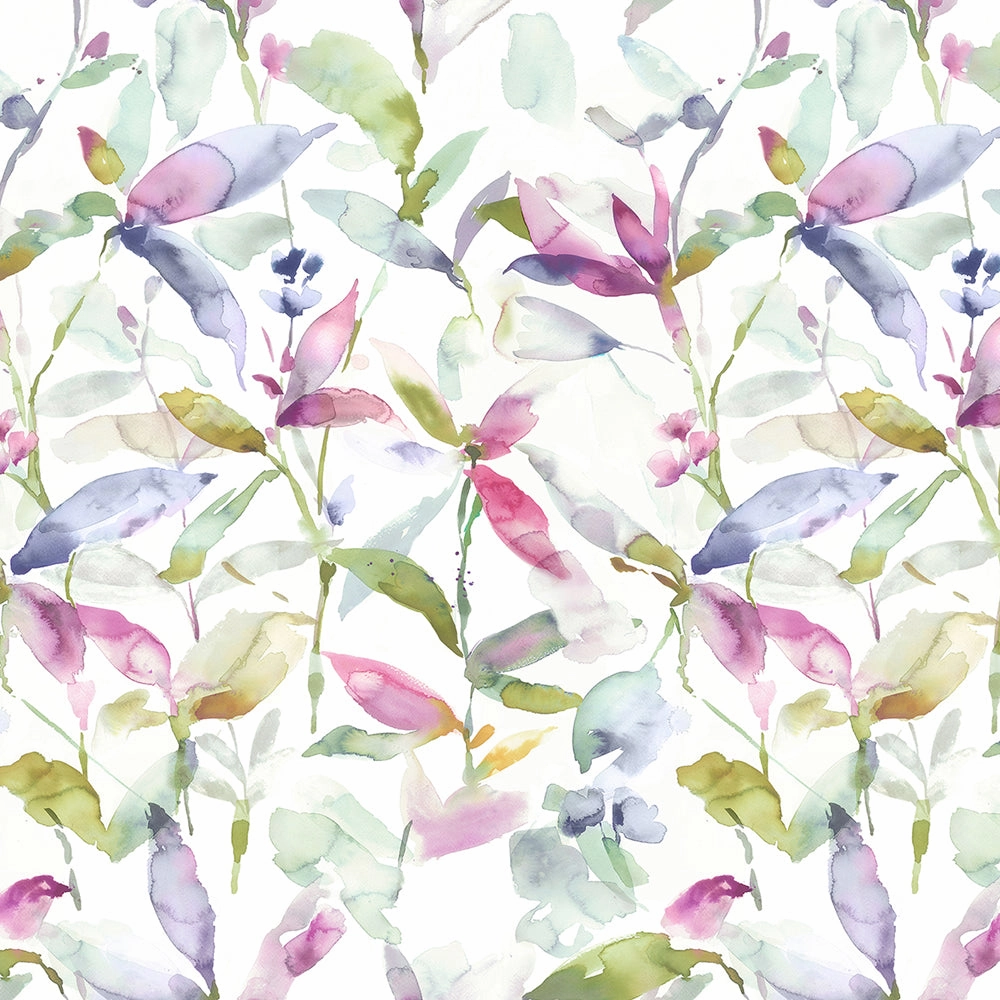 Naura Printed Made to Measure Curtains Summer Natural
