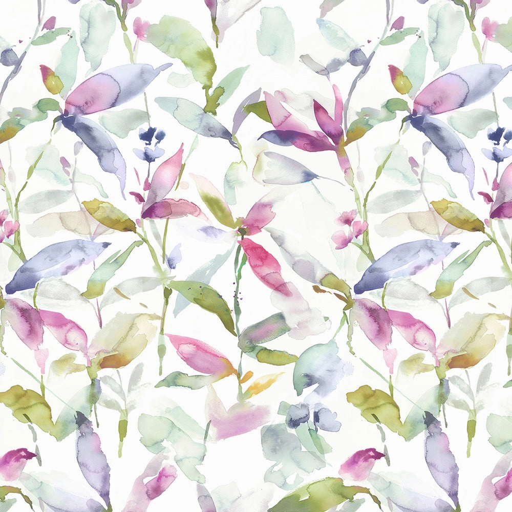 Naura Printed Made to Measure Curtains Summer Natural