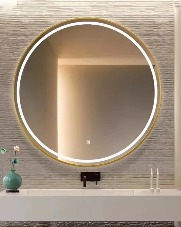 Neo Circle LED Wall Mirrornordic style wall decor