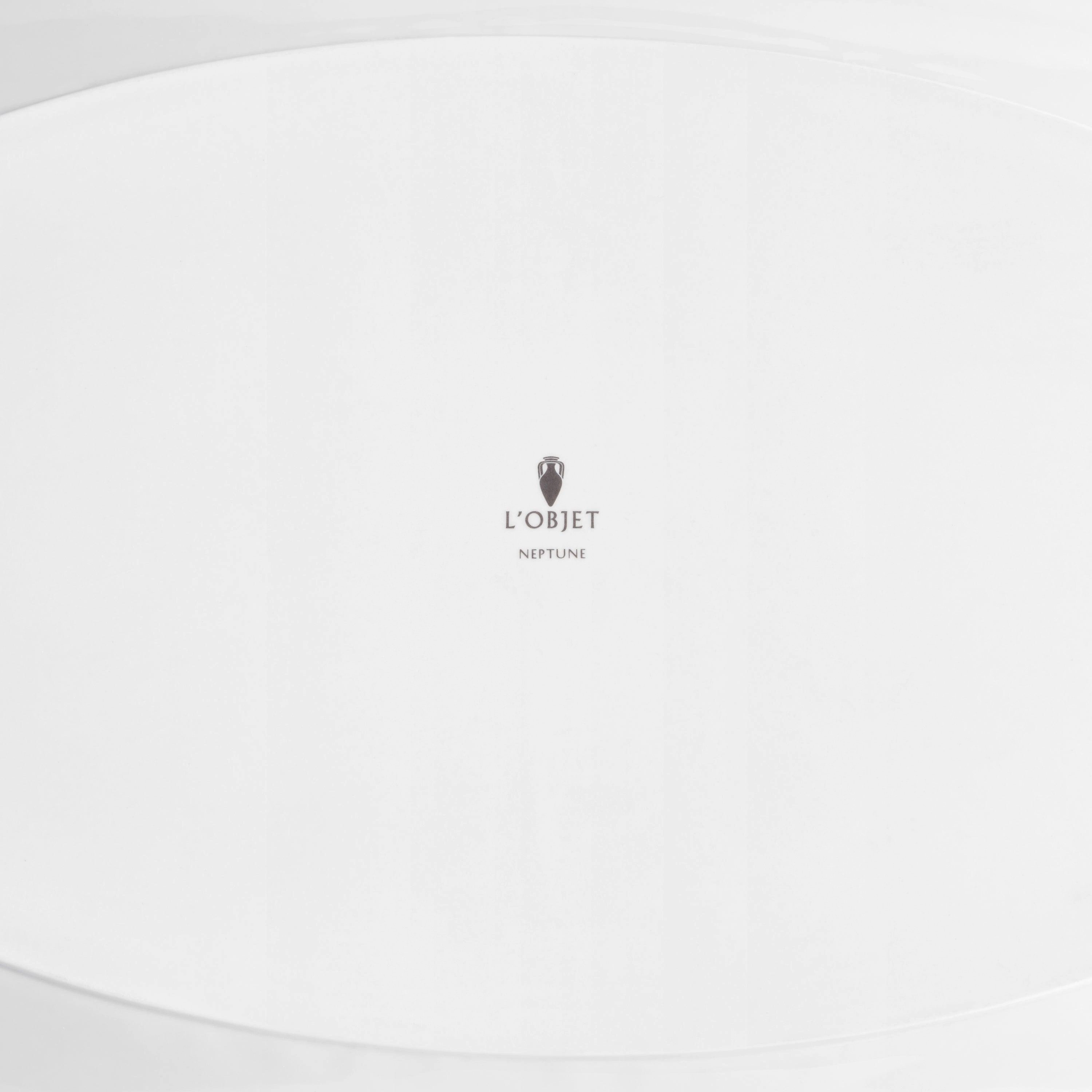 Neptune Oval Platter - Large - White