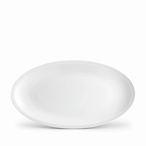 Neptune Oval Platter - Large - Whitenordic style desktop ornaments