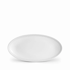 Neptune Oval Platter - Small - Whitenordic style desktop ornaments