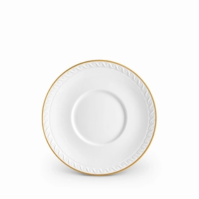 Neptune Saucer- Goldglass cups ,personalized mugs 