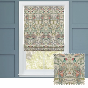 Netherton Printed Cotton Made to Measure Roman Blinds Pomegranatehome decor ,wall decor 