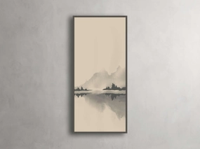 Neutral Horizon I Framed Printhome decor ,wall decor 