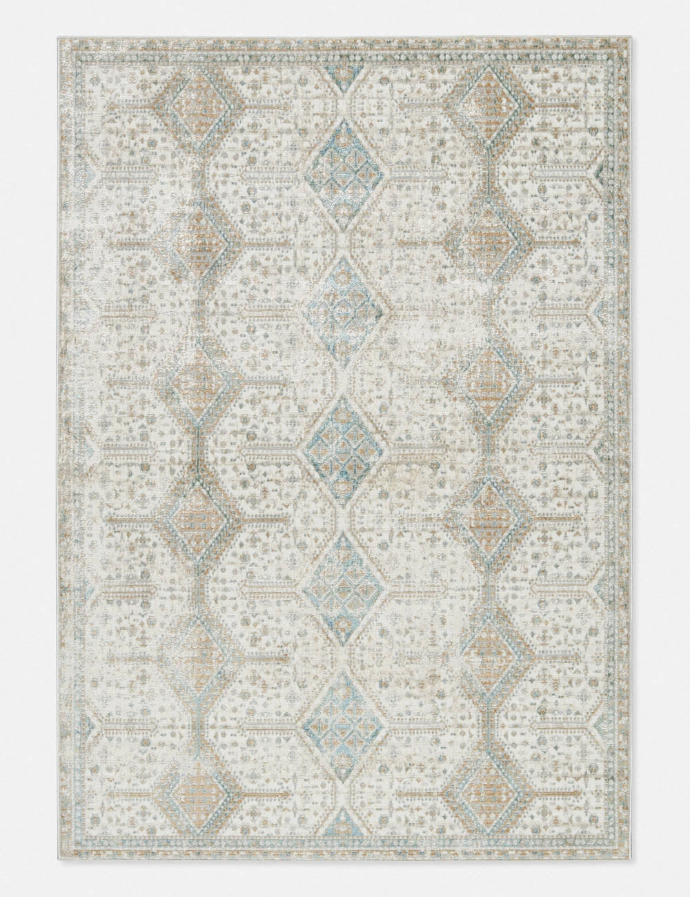Niam Rugmodern color block patchwork rug