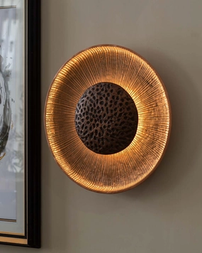 Nickel Copper Wall Light - Mediummodern wall lamp,smart wall lamp