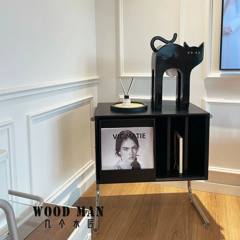 Nico Floating Shelf Side Table Cabinet