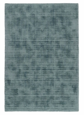 Nico Turquoise Handwoven PET Rugmodern color block patchwork rug