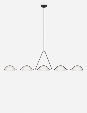 Nido Linear Chandelier by Kelly Wearstlermodern chandelier,minimalist pendant light