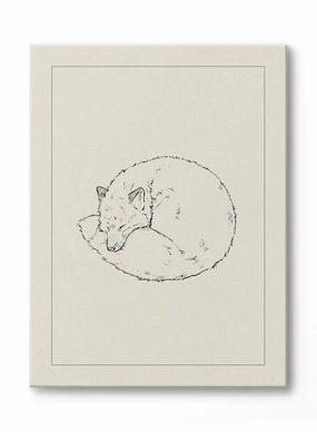 Night, night, Canvasindoor decorative canvas print
